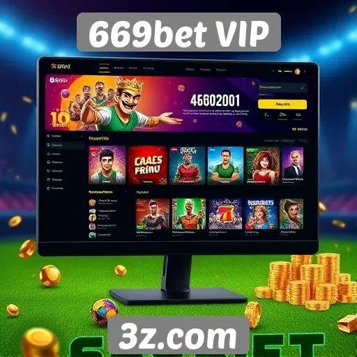 Interface do usuário no 669bet VIP é intuitiva